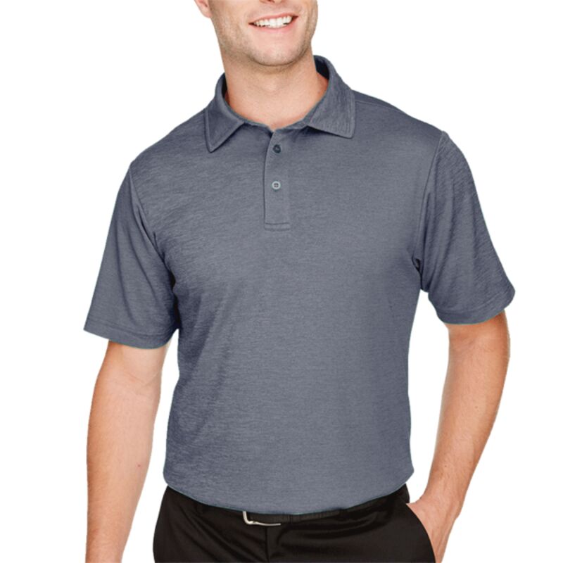 CrownLux Performance® Men's Address Melange Polo Thumbnail