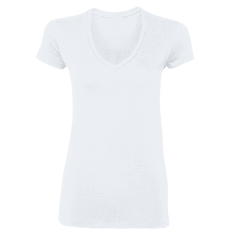 Ladies' SoftStyle® Fitted V-Neck T-Shirt Thumbnail