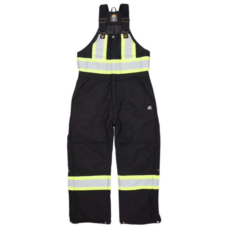 Men's Safety Striped Arctic Insulated Bib Overall Thumbnail