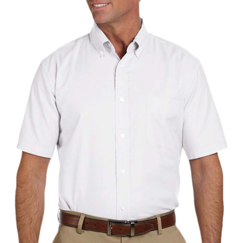 Men's Short-Sleeve Oxford with Stain-Release Thumbnail