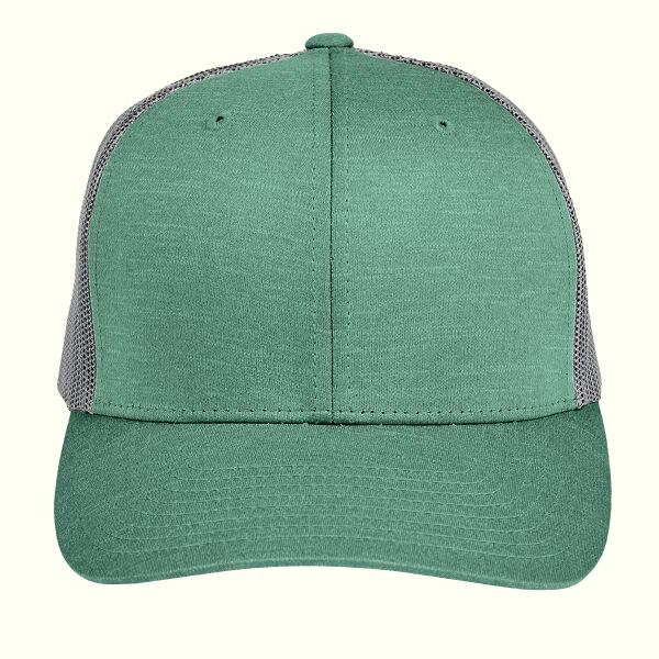 by Yupoong® Adult Zone Sonic Heather Trucker Cap Thumbnail