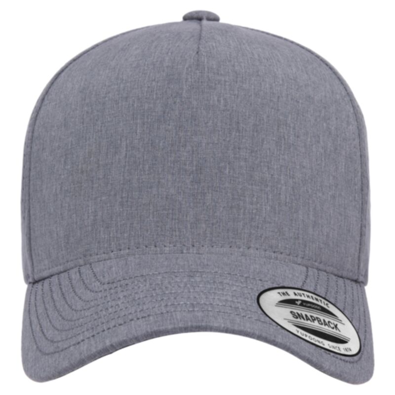 Five-Panel Snapback with Perforated Cap Thumbnail