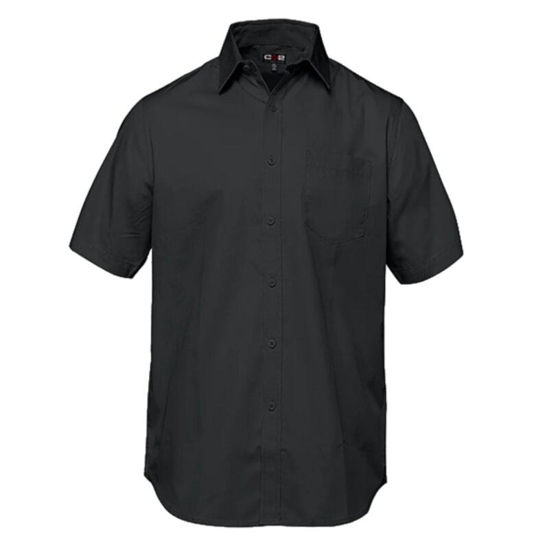 Poly Cotton Twill Short Sleeve Easy-Care Shirt Thumbnail