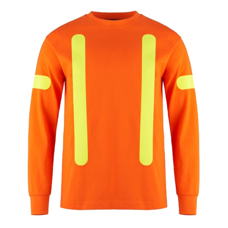 Cotton Long Sleeve Safety T-Shirt Thumbnail