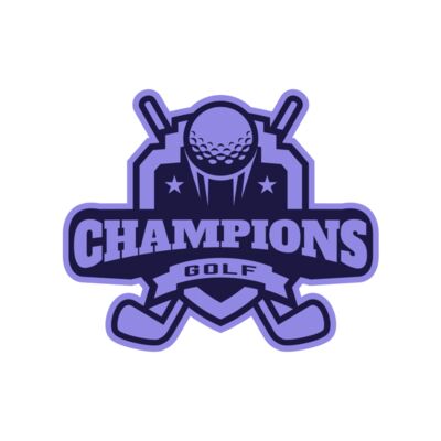 Champions Golf logo template Thumbnail