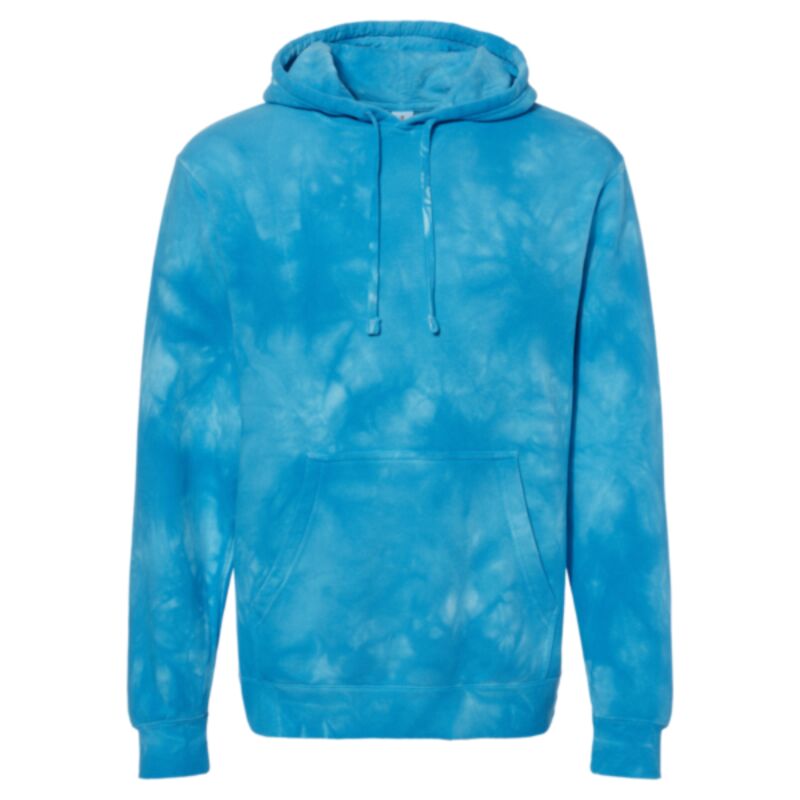 Midweight Tie-Dyed Hooded Sweatshirt Thumbnail