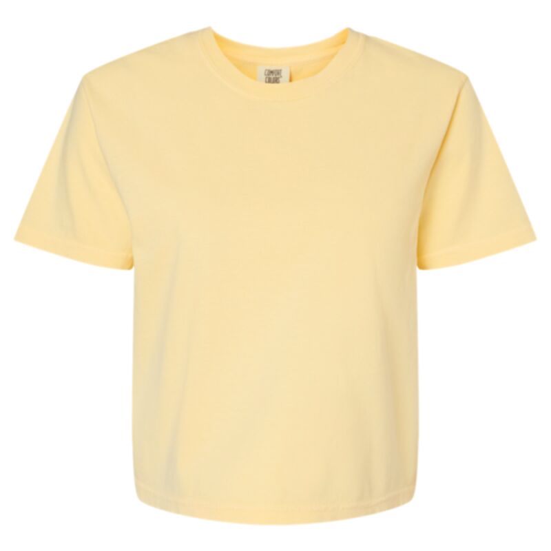 Women's Garment-Dyed Heavyweight Boxy T-Shirt Thumbnail