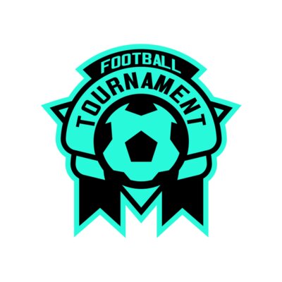 Tournament Football logo template Thumbnail