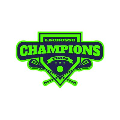 Champions Lacrosse Team Logo Template	 Thumbnail