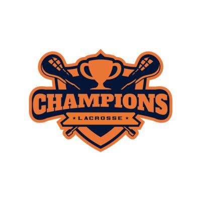 Champions Lacrosse Logo Template Thumbnail