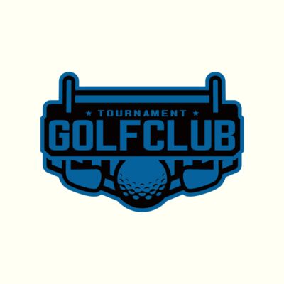 Golf club Tournament logo template Thumbnail
