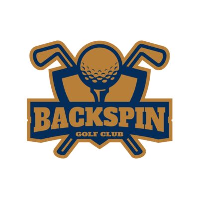 Backspin Golf Club logo template Thumbnail