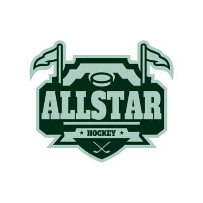All Star Hockey Tournament logo template 02 Thumbnail