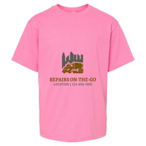 Youth Gold Soft Touch T-Shirt Thumbnail