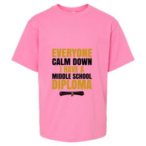 Youth Gold Soft Touch T-Shirt Thumbnail