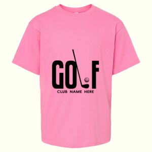 Youth Gold Soft Touch T-Shirt Thumbnail