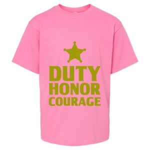 Youth Gold Soft Touch T-Shirt Thumbnail