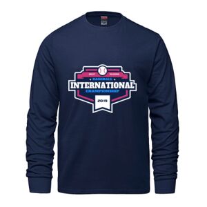 Men's Long Sleeve Crew Neck Tee Thumbnail