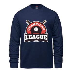 Men's Long Sleeve Crew Neck Tee Thumbnail