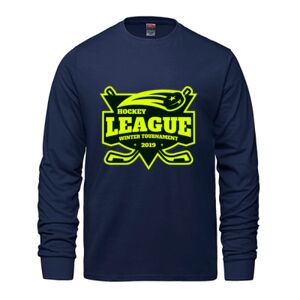 Men's Long Sleeve Crew Neck Tee Thumbnail