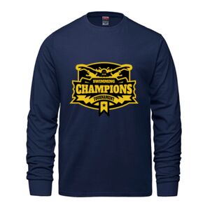 Men's Long Sleeve Crew Neck Tee Thumbnail