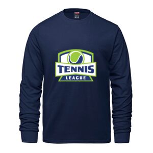 Men's Long Sleeve Crew Neck Tee Thumbnail