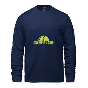 Men's Long Sleeve Crew Neck Tee Thumbnail