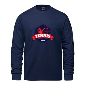 Men's Long Sleeve Crew Neck Tee Thumbnail
