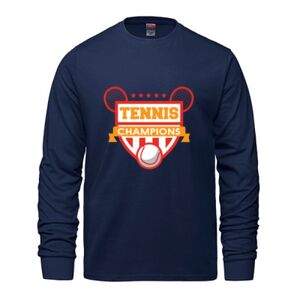Men's Long Sleeve Crew Neck Tee Thumbnail