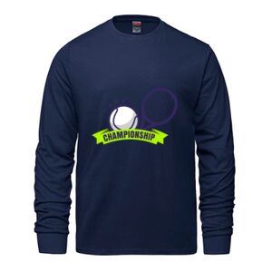 Men's Long Sleeve Crew Neck Tee Thumbnail