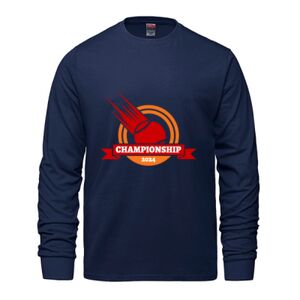 Men's Long Sleeve Crew Neck Tee Thumbnail