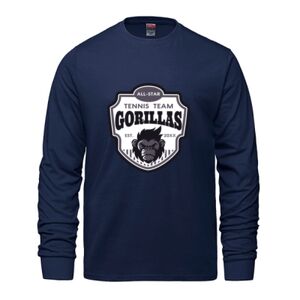 Men's Long Sleeve Crew Neck Tee Thumbnail