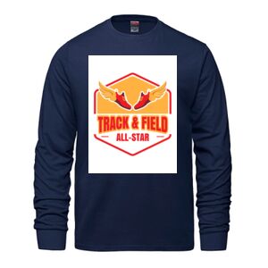 Men's Long Sleeve Crew Neck Tee Thumbnail