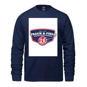 Men's Long Sleeve Crew Neck Tee Thumbnail