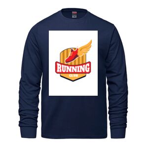 Men's Long Sleeve Crew Neck Tee Thumbnail