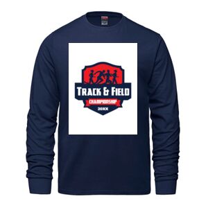 Men's Long Sleeve Crew Neck Tee Thumbnail