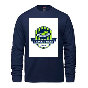 Men's Long Sleeve Crew Neck Tee Thumbnail