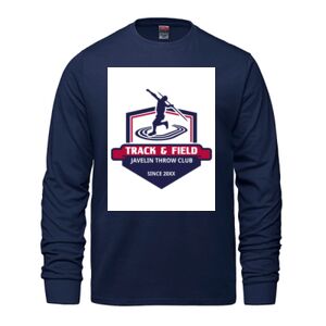 Men's Long Sleeve Crew Neck Tee Thumbnail