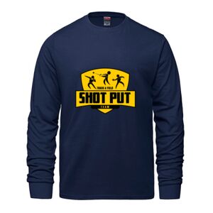 Men's Long Sleeve Crew Neck Tee Thumbnail