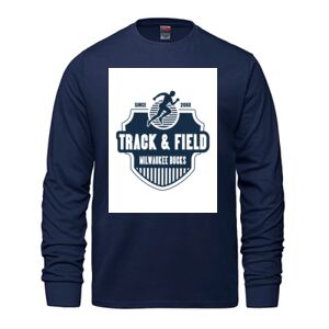 Men's Long Sleeve Crew Neck Tee Thumbnail