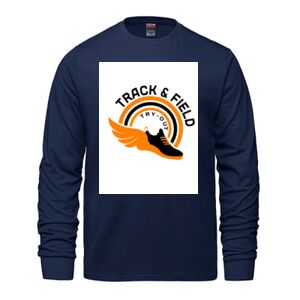 Men's Long Sleeve Crew Neck Tee Thumbnail