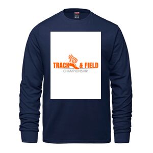 Men's Long Sleeve Crew Neck Tee Thumbnail
