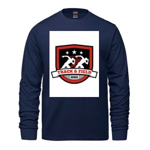 Men's Long Sleeve Crew Neck Tee Thumbnail