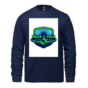 Men's Long Sleeve Crew Neck Tee Thumbnail
