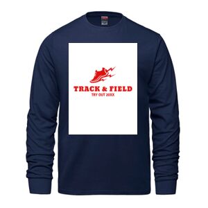Men's Long Sleeve Crew Neck Tee Thumbnail