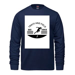 Men's Long Sleeve Crew Neck Tee Thumbnail