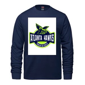 Men's Long Sleeve Crew Neck Tee Thumbnail