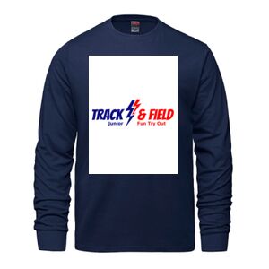 Men's Long Sleeve Crew Neck Tee Thumbnail