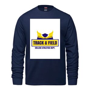 Men's Long Sleeve Crew Neck Tee Thumbnail