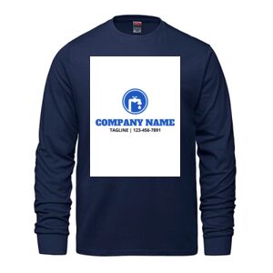 Men's Long Sleeve Crew Neck Tee Thumbnail